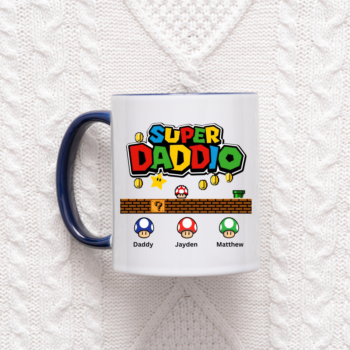 Super Daddio Mug Gamer Dad Mug