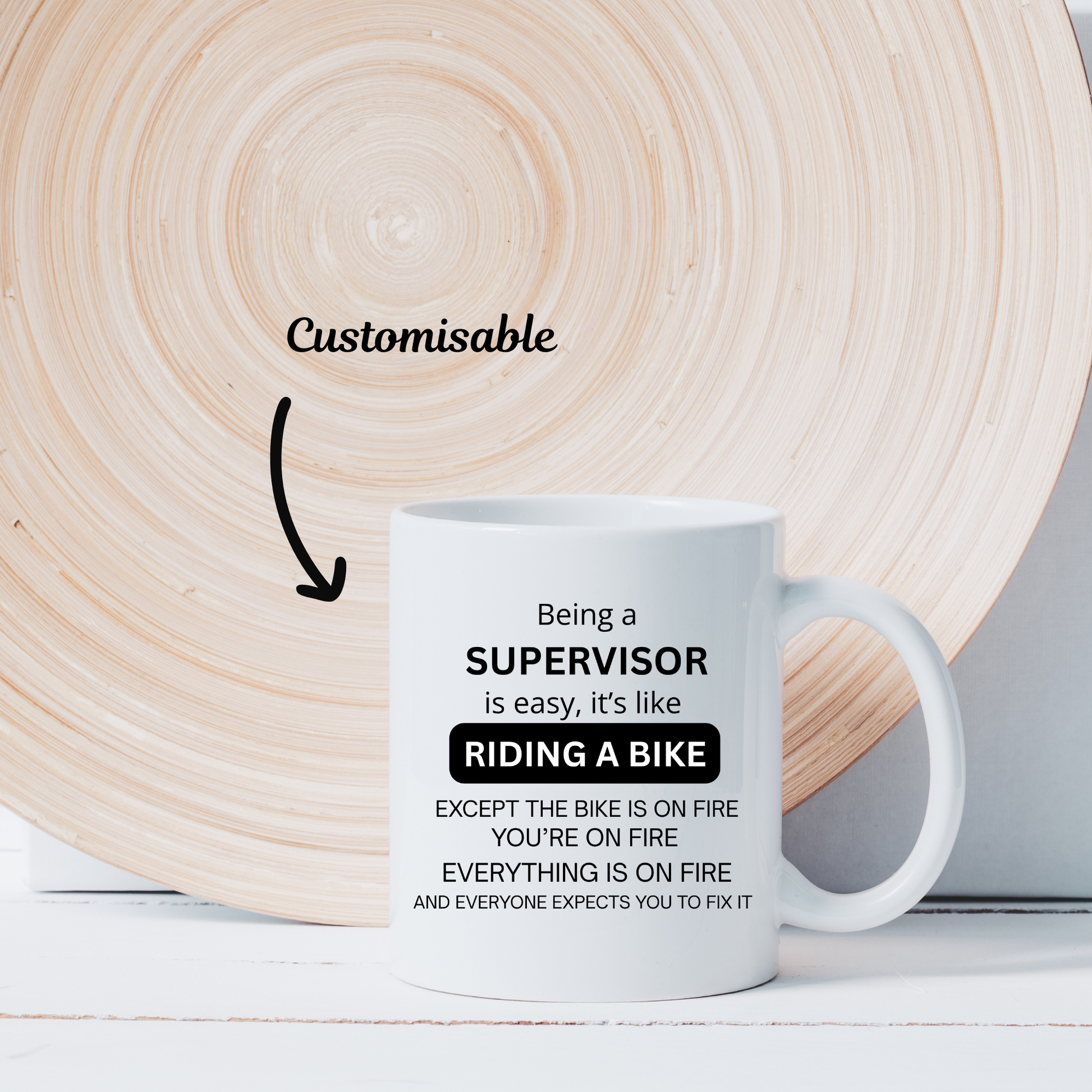 Personalised Manager Mug. Custom Manager Gift. Supervisor Mug. Boss Coffee Mug. Gift for Manager or Supervisor. Office Gift Team Leader Mug