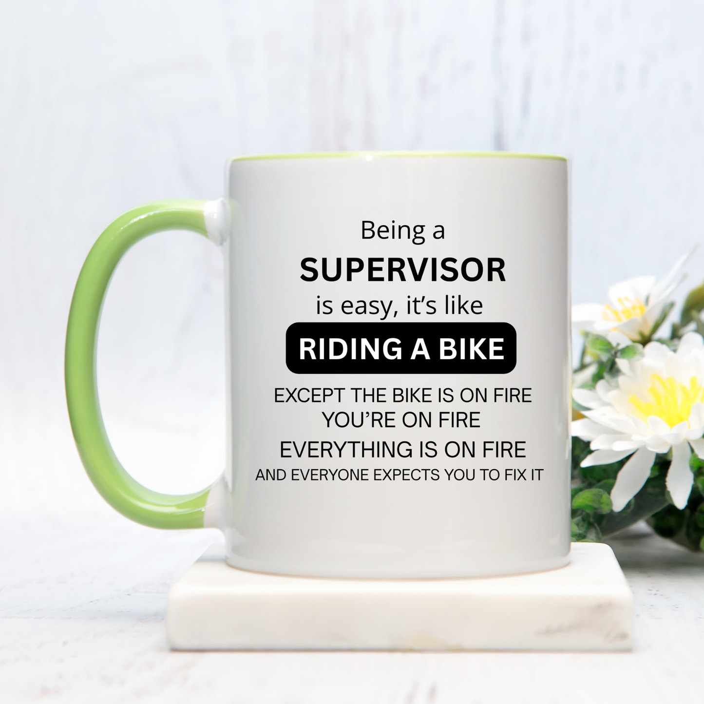 Personalised Manager Mug. Custom Manager Gift. Supervisor Mug. Boss Coffee Mug. Gift for Manager or Supervisor. Office Gift Team Leader Mug