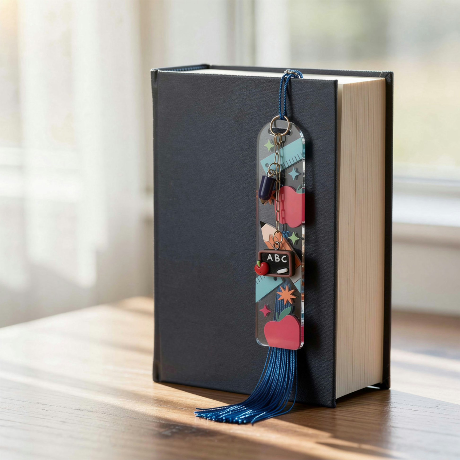 Teacher Bookmark. School Teacher Bookmark. Teacher Appreciation Bookmark. Teacher Gift Bookmark. Back to School Bookmark
