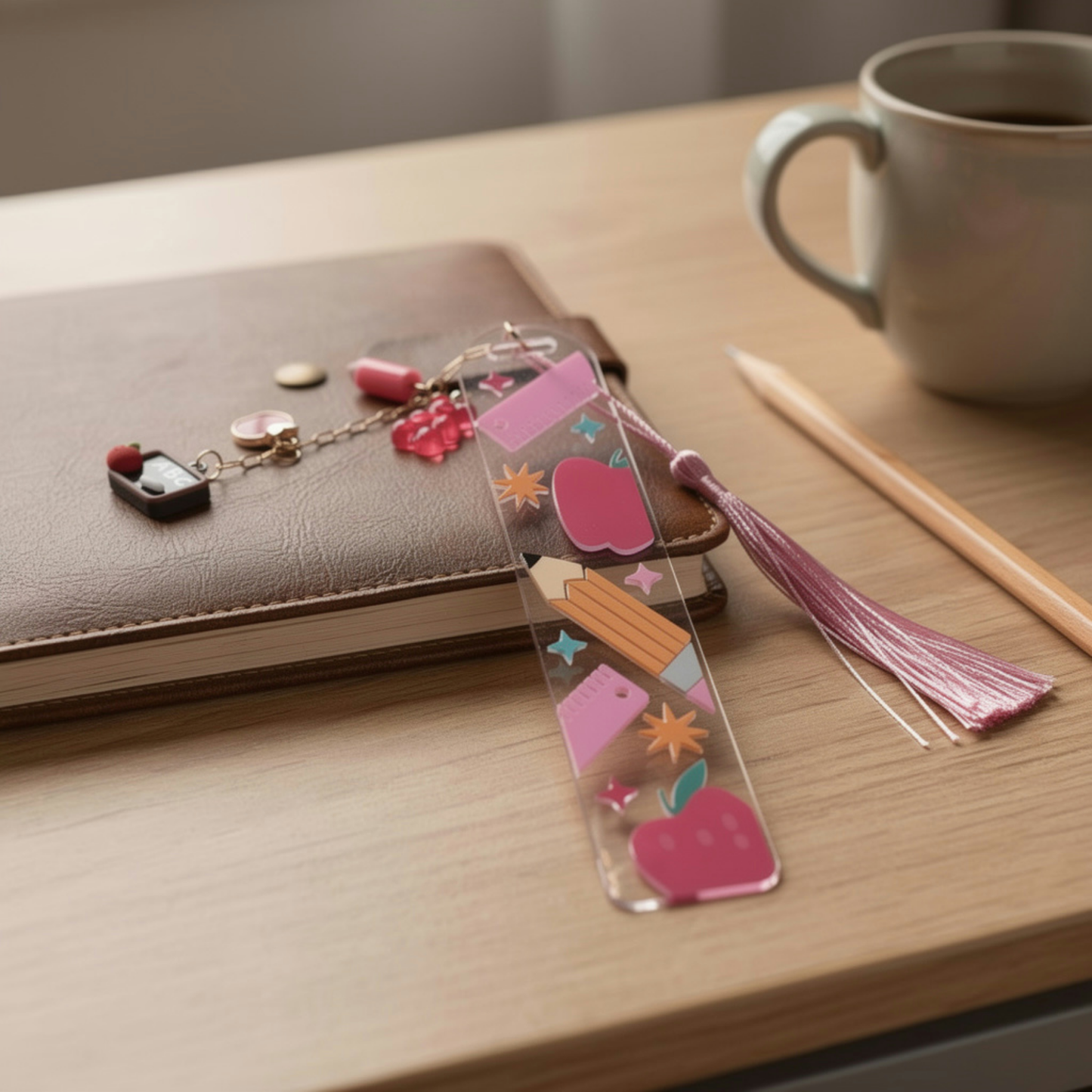 Teacher Bookmark. School Teacher Bookmark. Teacher Appreciation Bookmark. Teacher Gift Bookmark. Back to School Bookmark