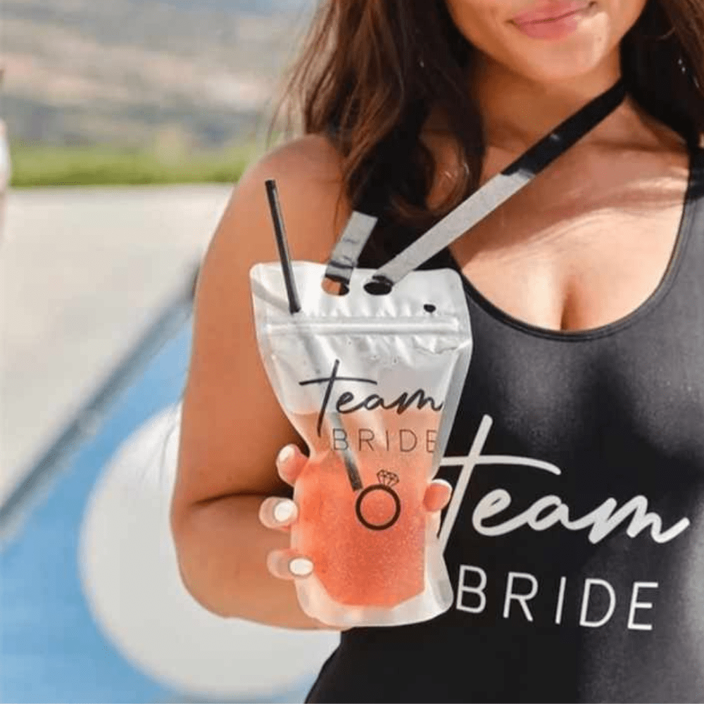 Drinks pouch Team bride