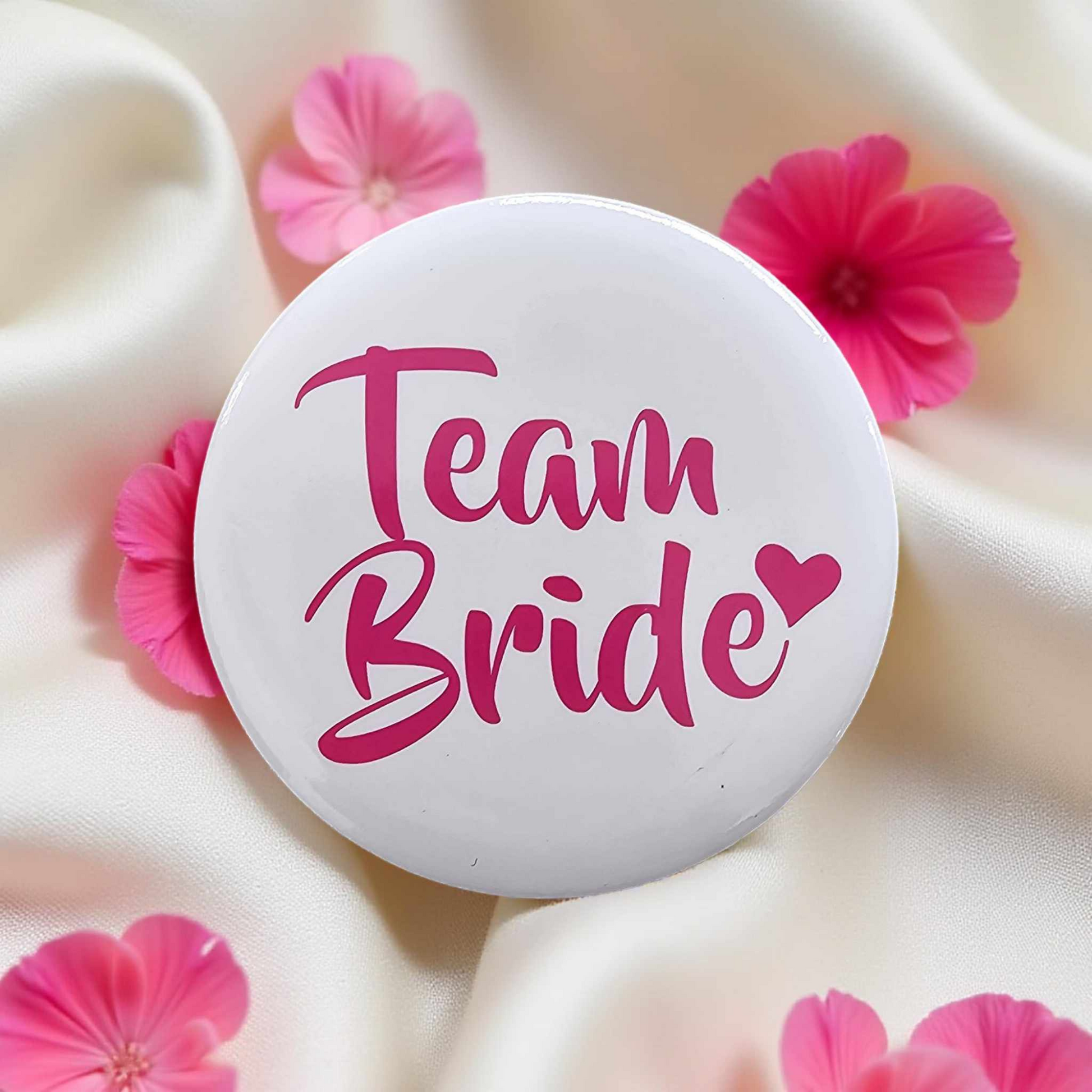 Team Bride pins australia