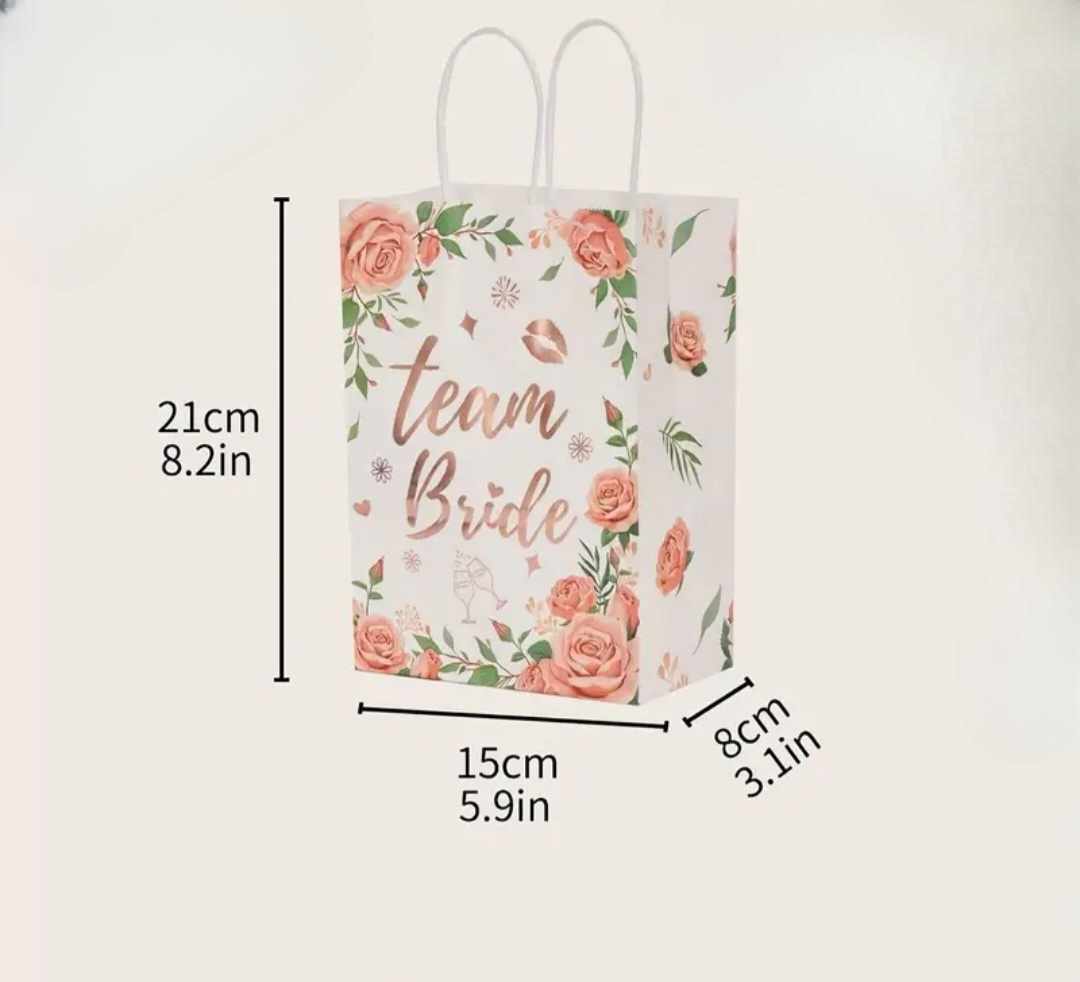 Team Bride Party Bags