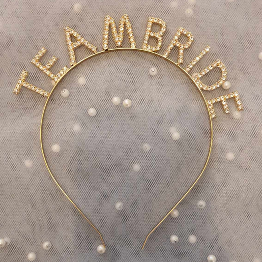 Team bride headband