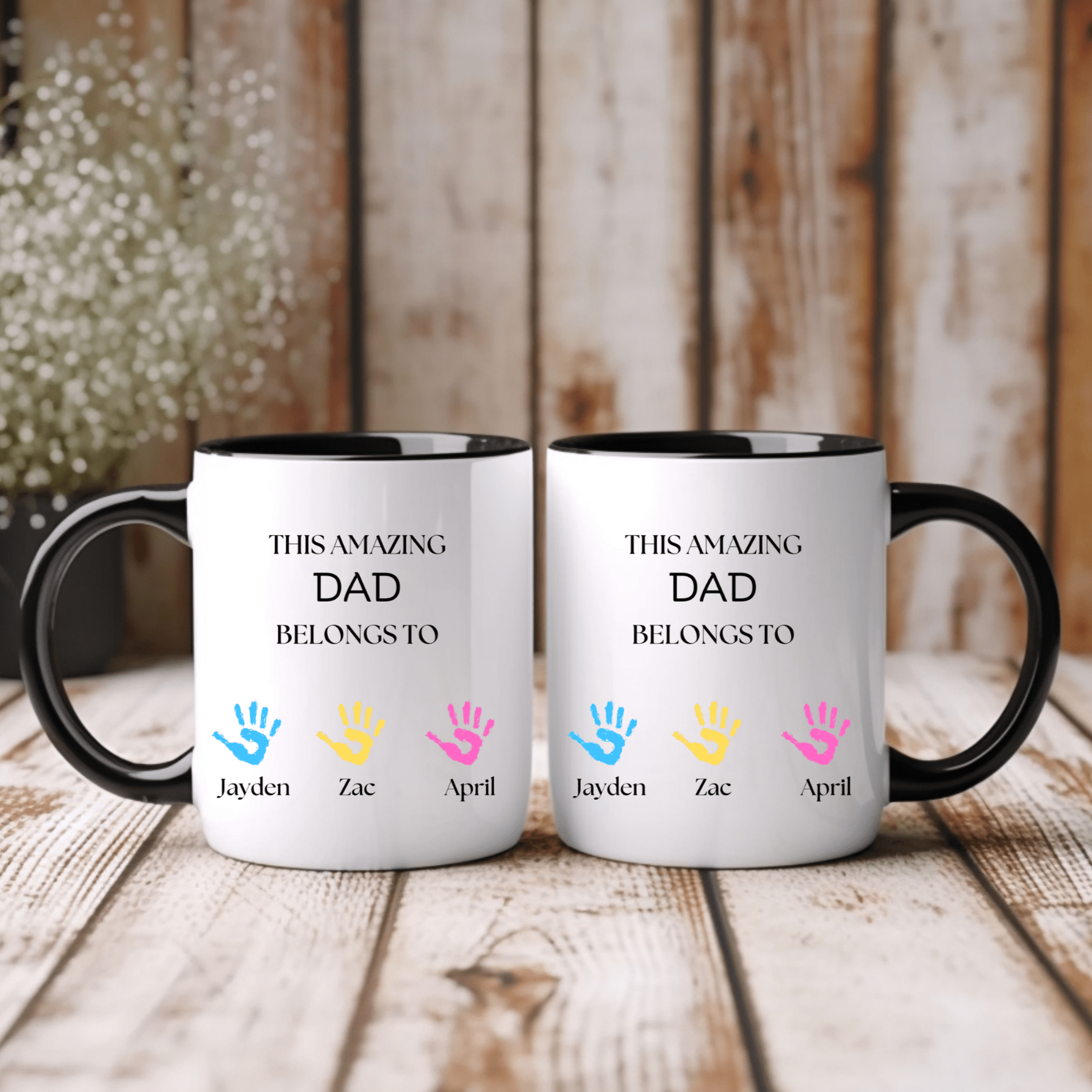 This Amazing Dad Belongs to- Mug