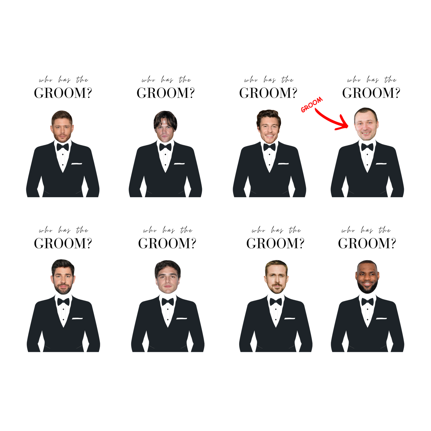 Who has the Groom Scratch off game Bridal Shower Games