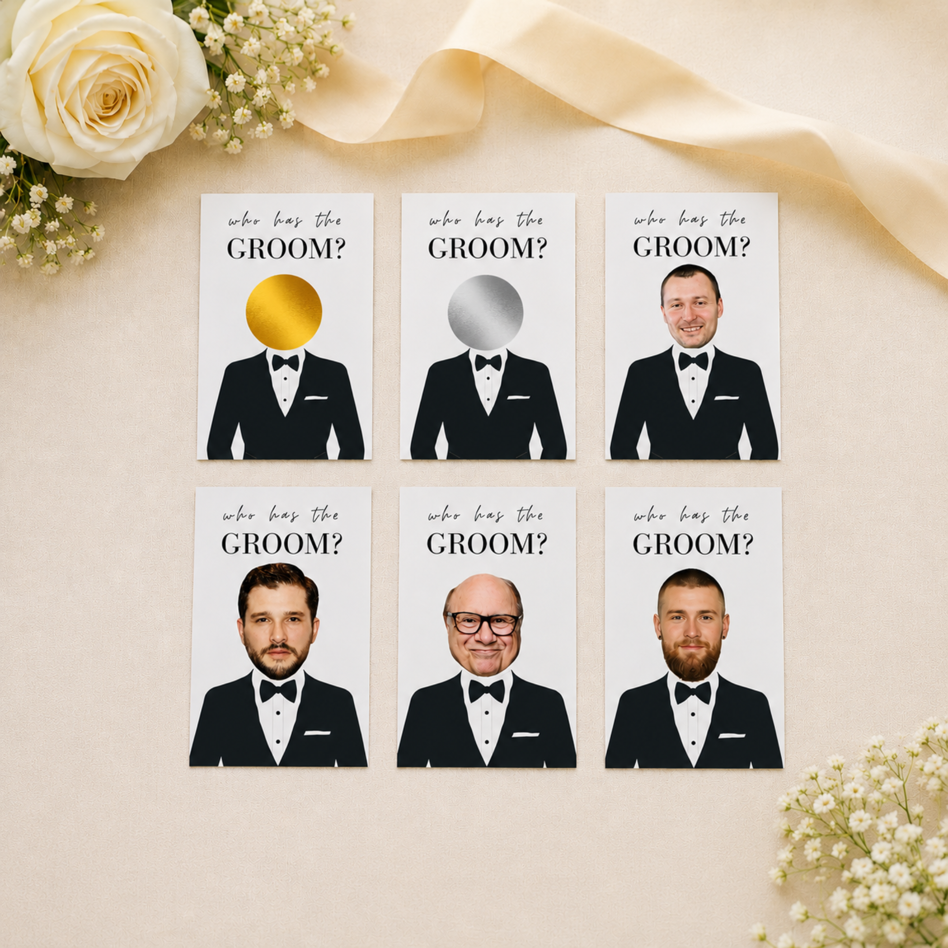 Who has the Groom Scratch off game Bridal Shower Games