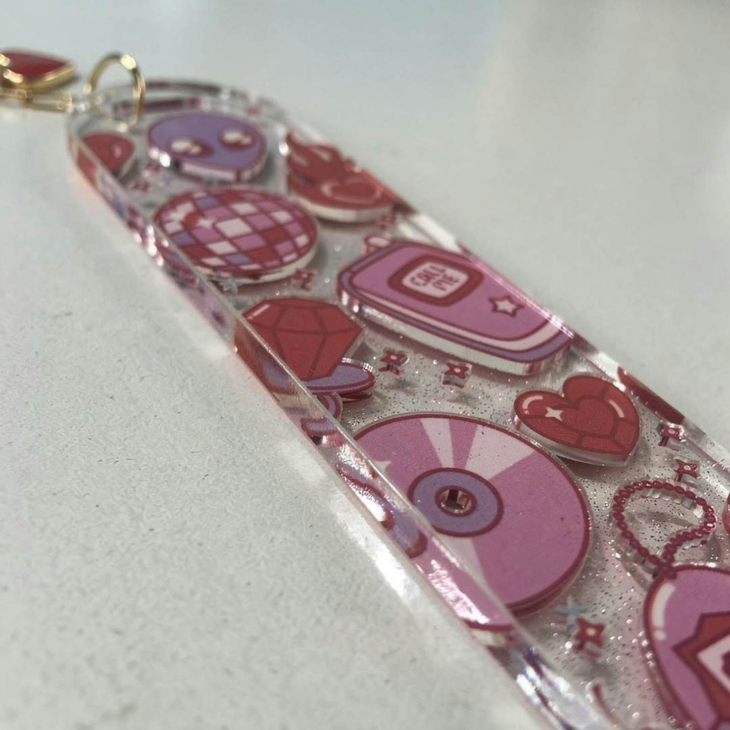 Retro Y2K Bookmark. Disco Y2K Bookmark. Alien Bookmark. Nostalgic Y2K Bookmark. Disco Y2K Bookmark