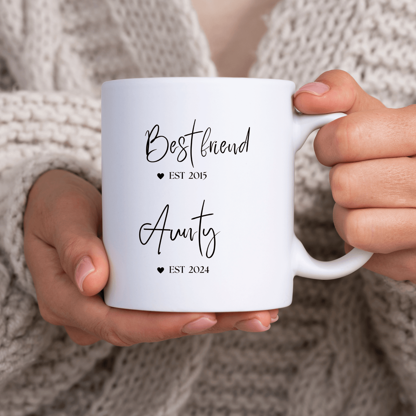 Best friend Promoted to Aunty Mug