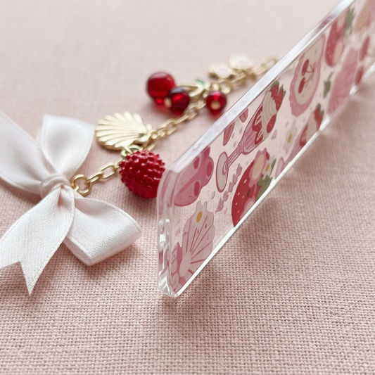 Strawberry Dessert Bookmark