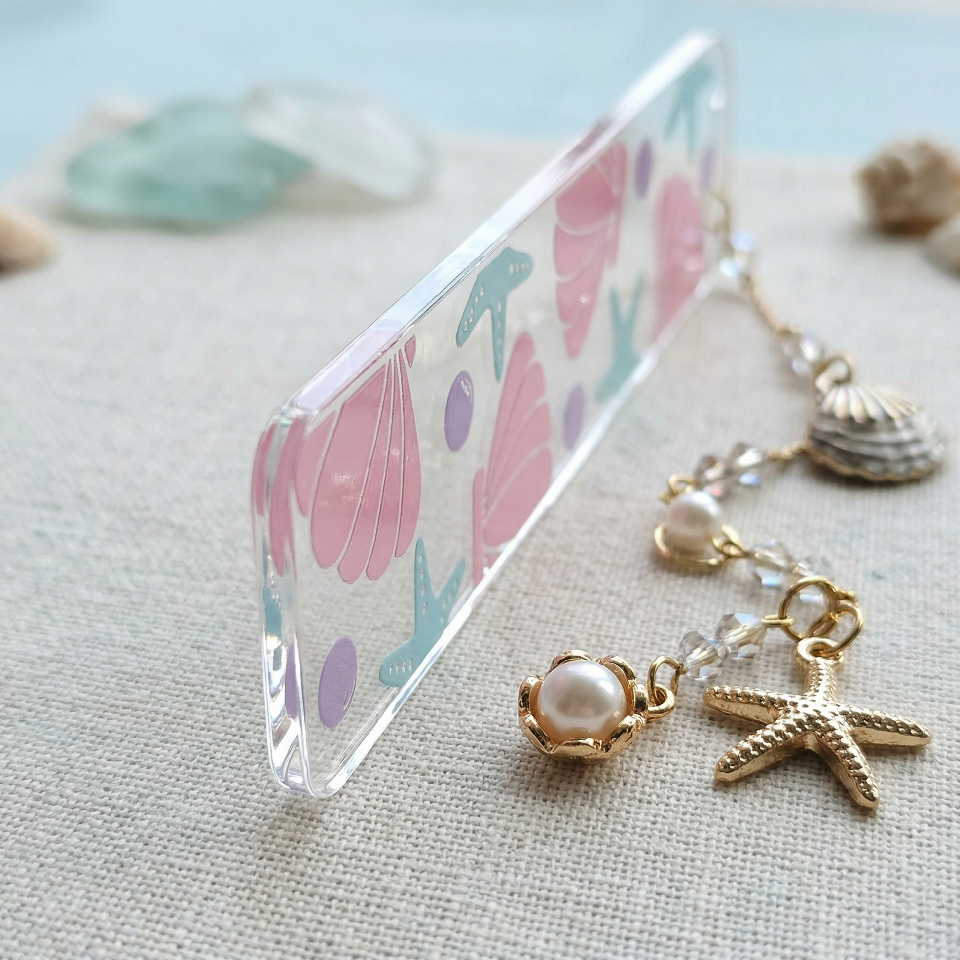 beach bookmark