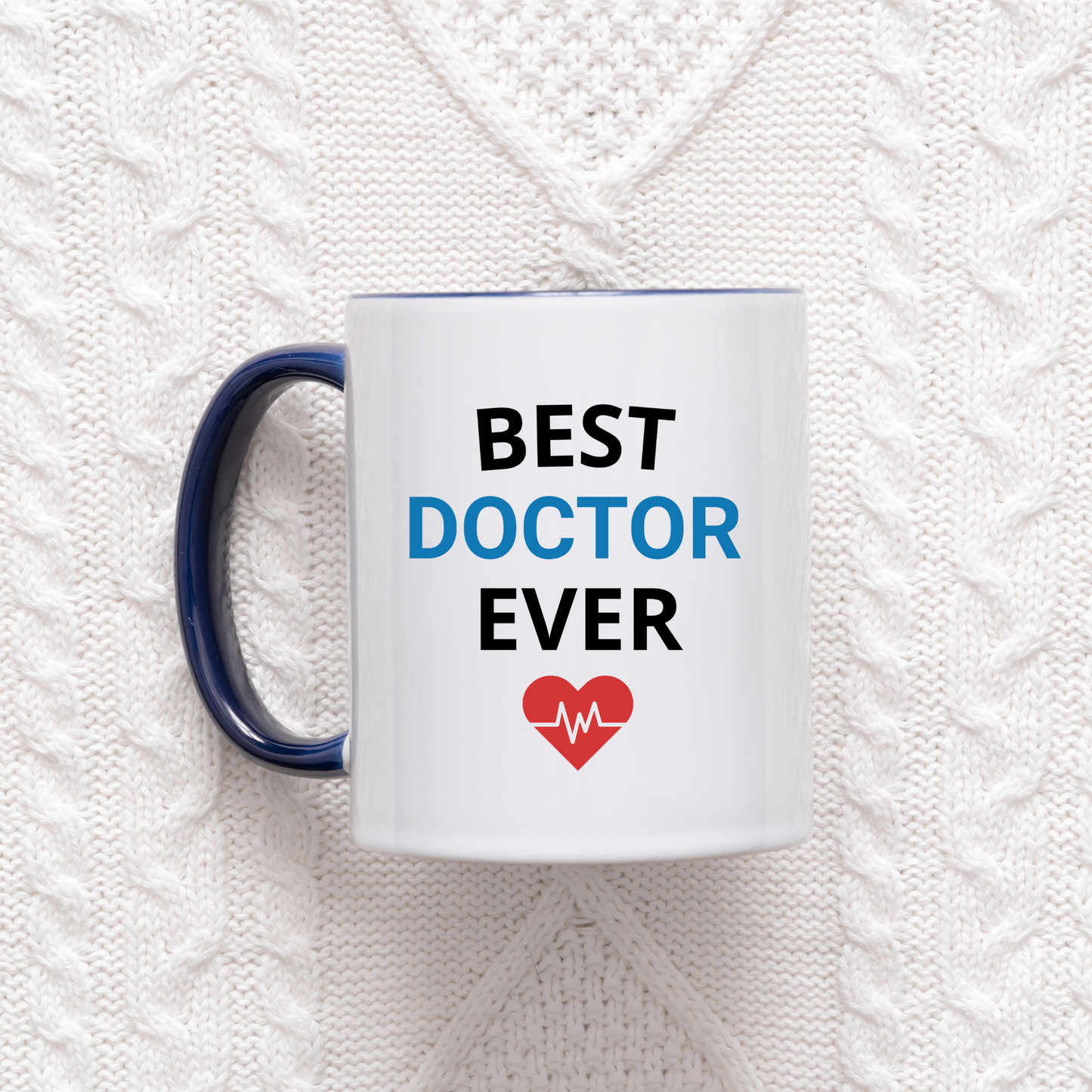 Best Doctor Ever Mug. Personalised Doctor Gift with Name