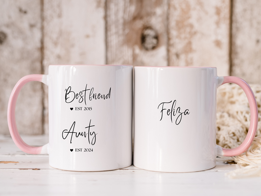 Best friend Promoted to Aunty Mug