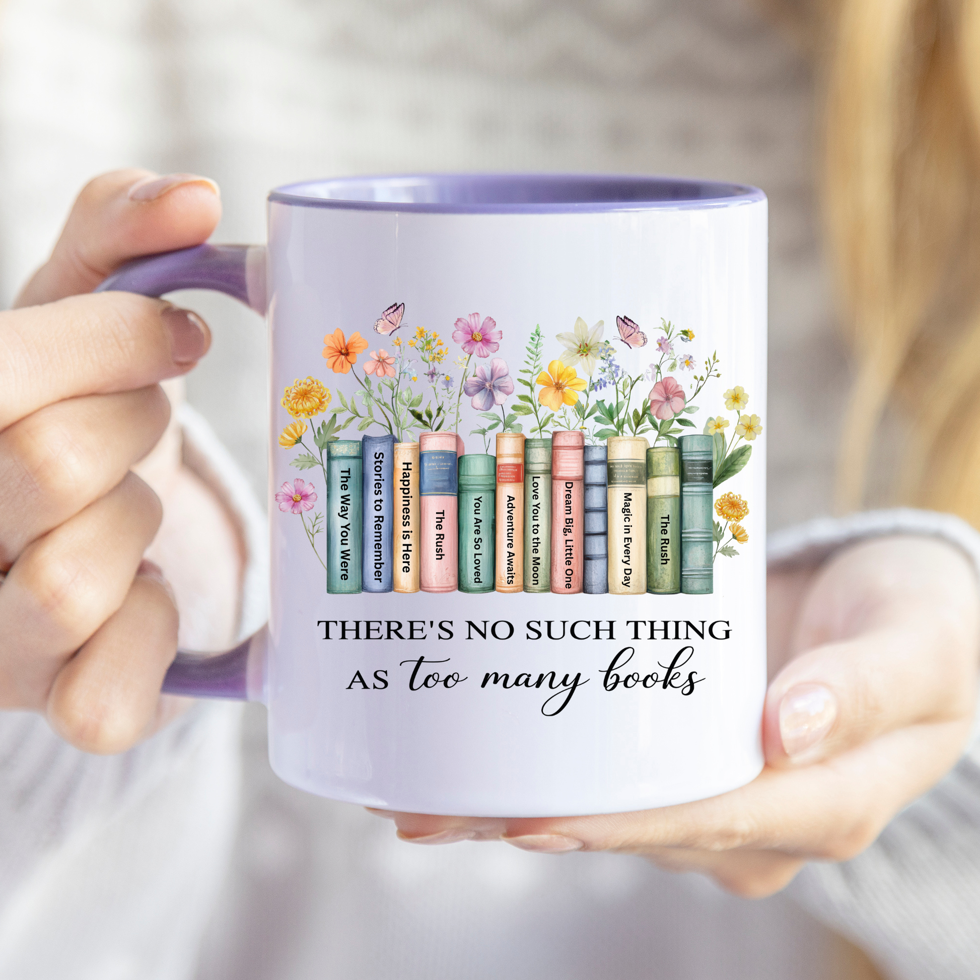 Personalised Book Lover Gift. Book lover Mug. Custom Gift for Book lovers
