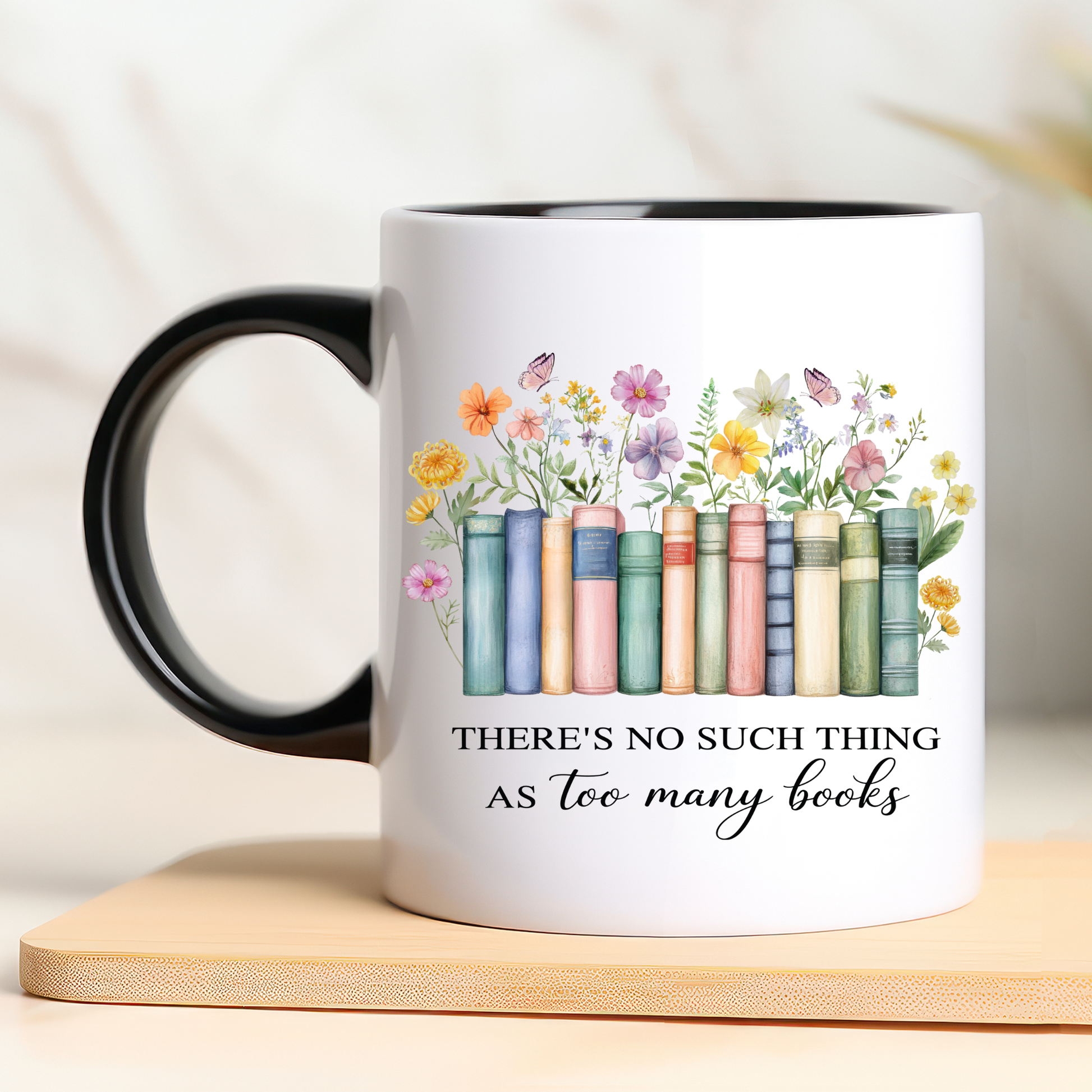 Personalised Book Lover Gift. Book lover Mug. Custom Gift for Book lovers