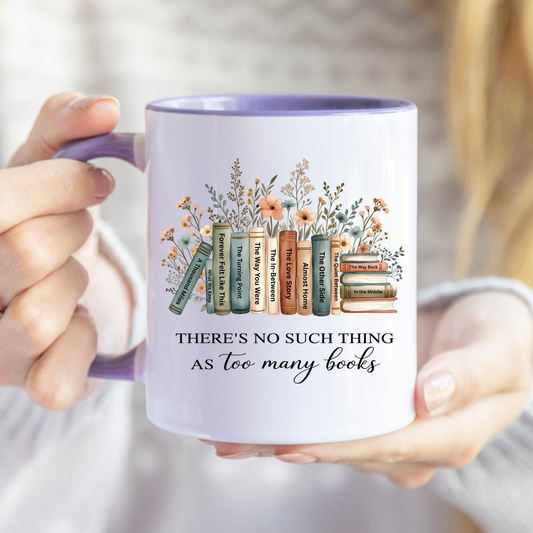 Book Lover Gift Personalised Book Lover Mug