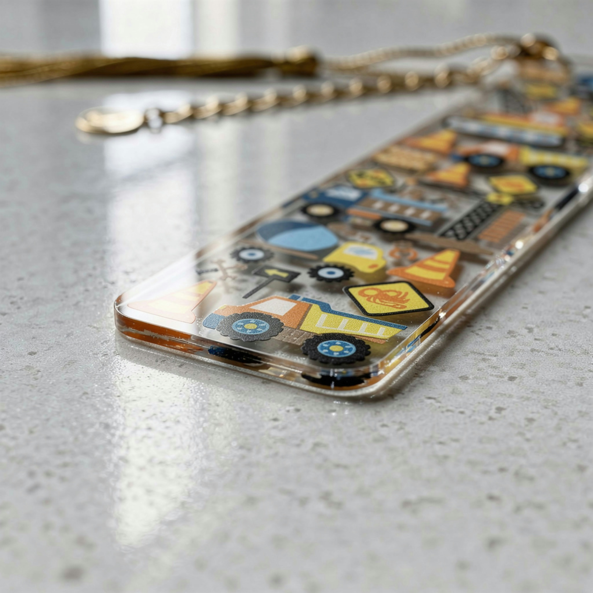 Kids Construction Bookmark Construction Trucks Bookmark Construction Vehicle Bookmark Construction Vehicle Bookmark for Kids Digger Bookmark