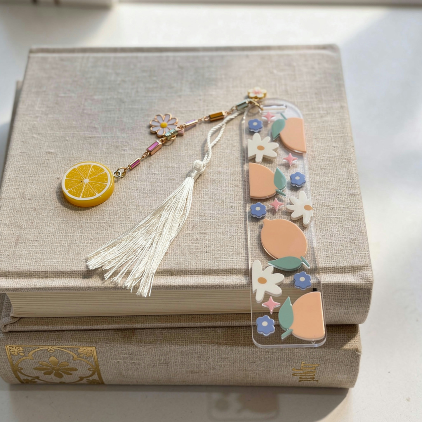 Lemon Daisy Bookmark. Lemon Lover Bookmark. Lemon Bookmark. Daisy Bookmark. Fresh Lemon Bookmark. Lemon & Daisy Bookmark