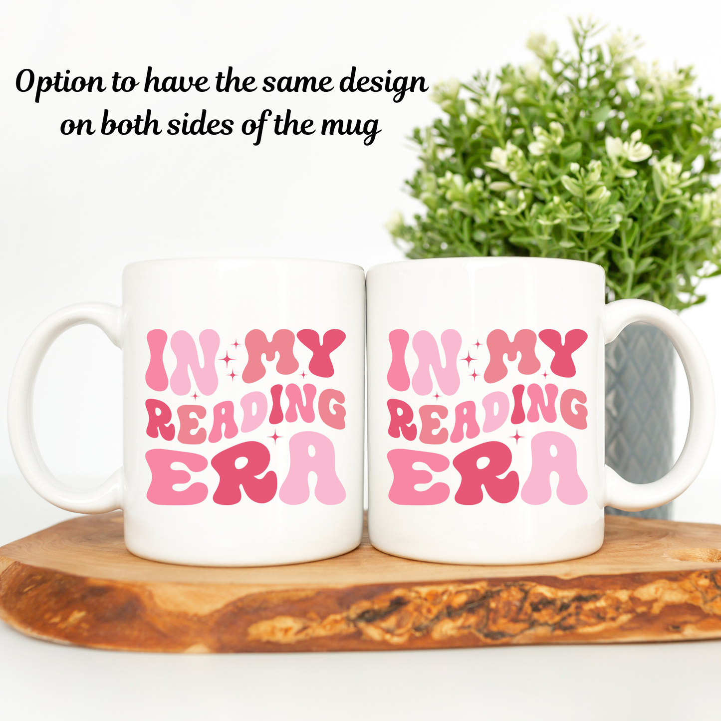 In My Reading Era Mug. Book Lover Gift. Book lover Mug. Personalised books mug. Gift for Book lovers. Personalised Book Lover Gift