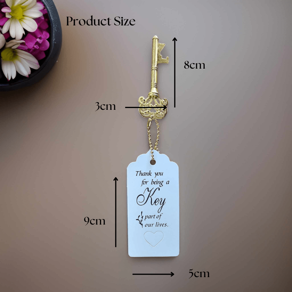 wedding favors key bottle opener