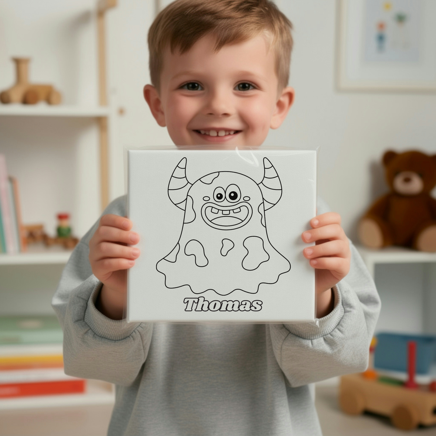 Kids Paint Your Own Canvas Kit
