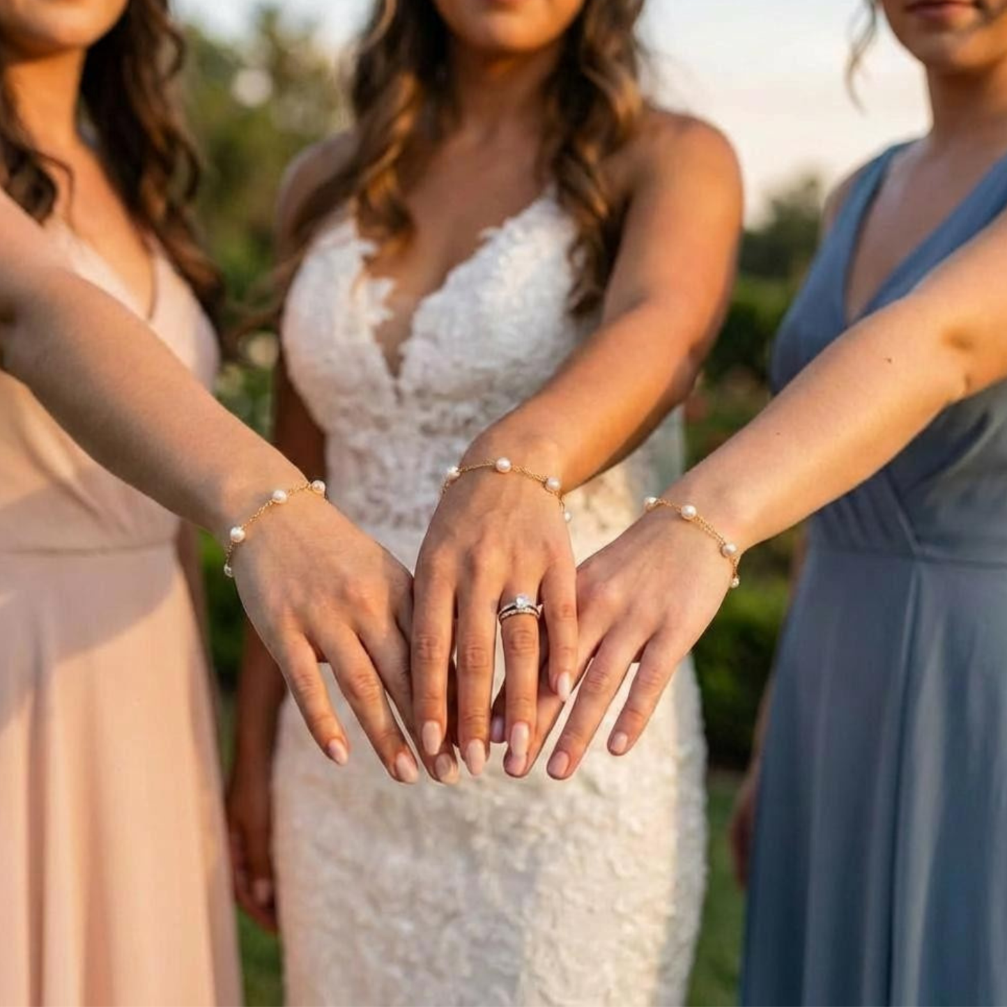 Bridesmaid Proposal Pearl Bracelet