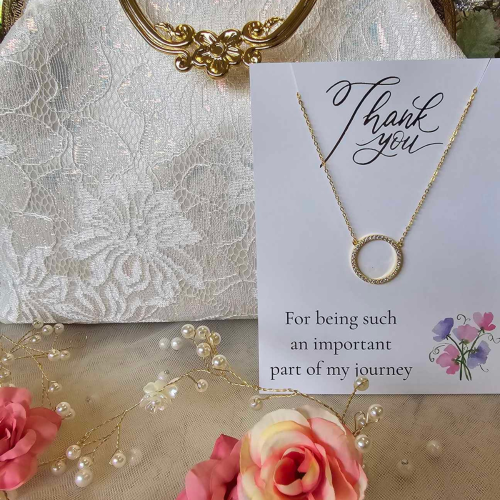 bridal shower necklace