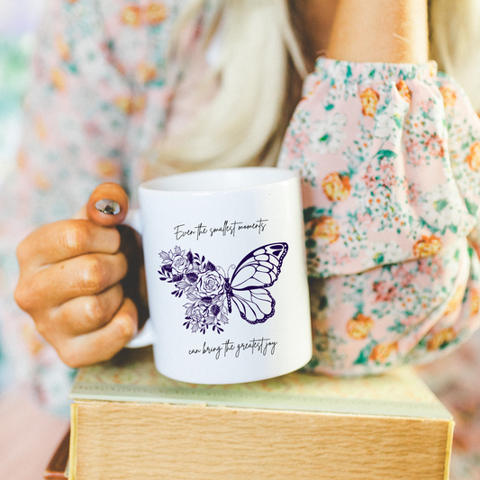 butterfly mug