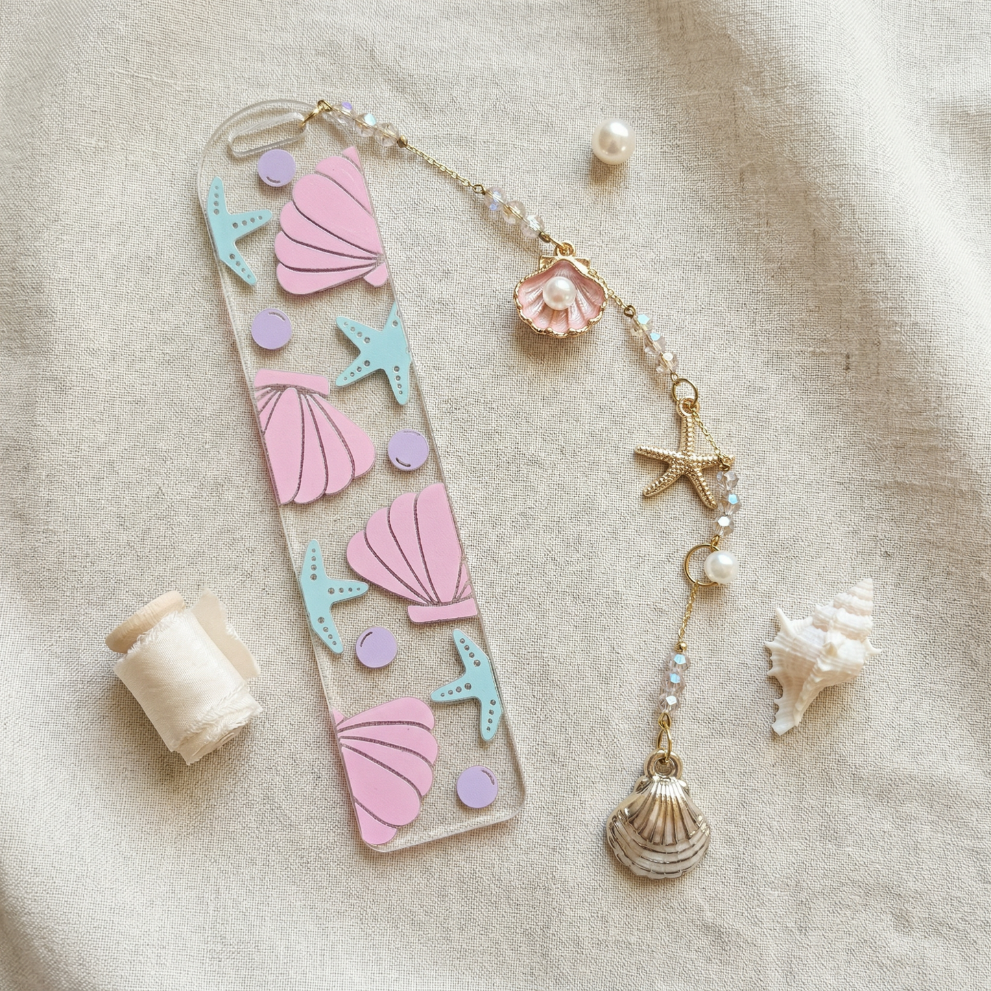 ocean themed bookmark