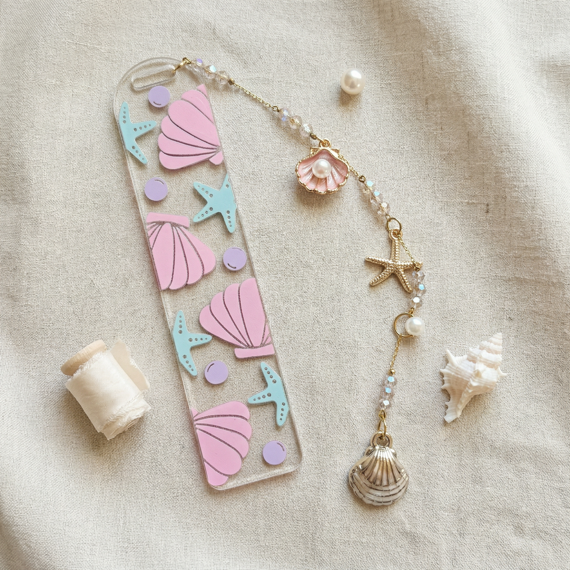 ocean themed bookmark