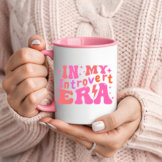In My Introvert Era Mug. Introvert Gift. Personalised Gift for Introvert