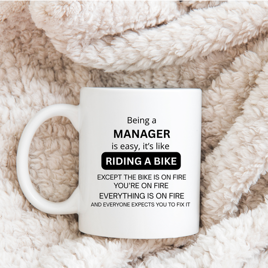 Personalised Manager Mug. Custom Manager Gift. Supervisor Mug. Boss Coffee Mug. Gift for Manager or Supervisor. Office Gift Team Leader Mug