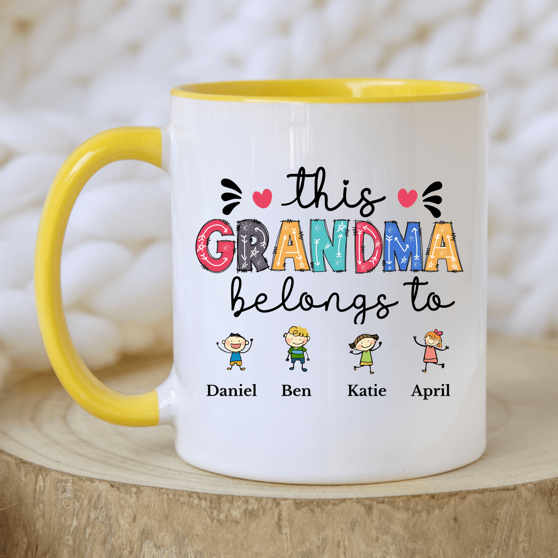 this grandma belong to mug