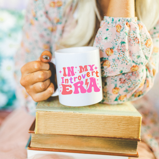 In My Introvert Era Mug. Introvert Gift. Personalised Gift for Introvert
