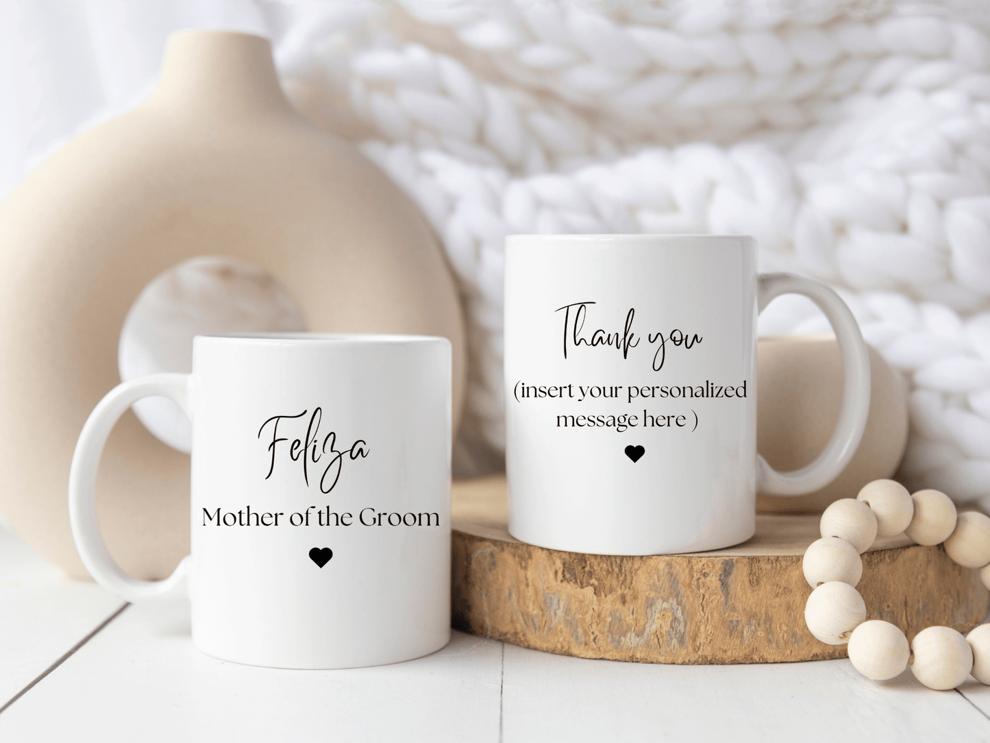 Bridal party mugs