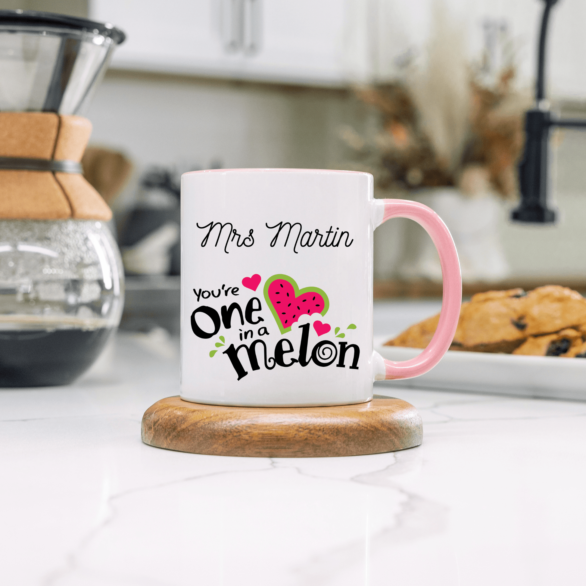 You're One in a Melon Personalised Mug 