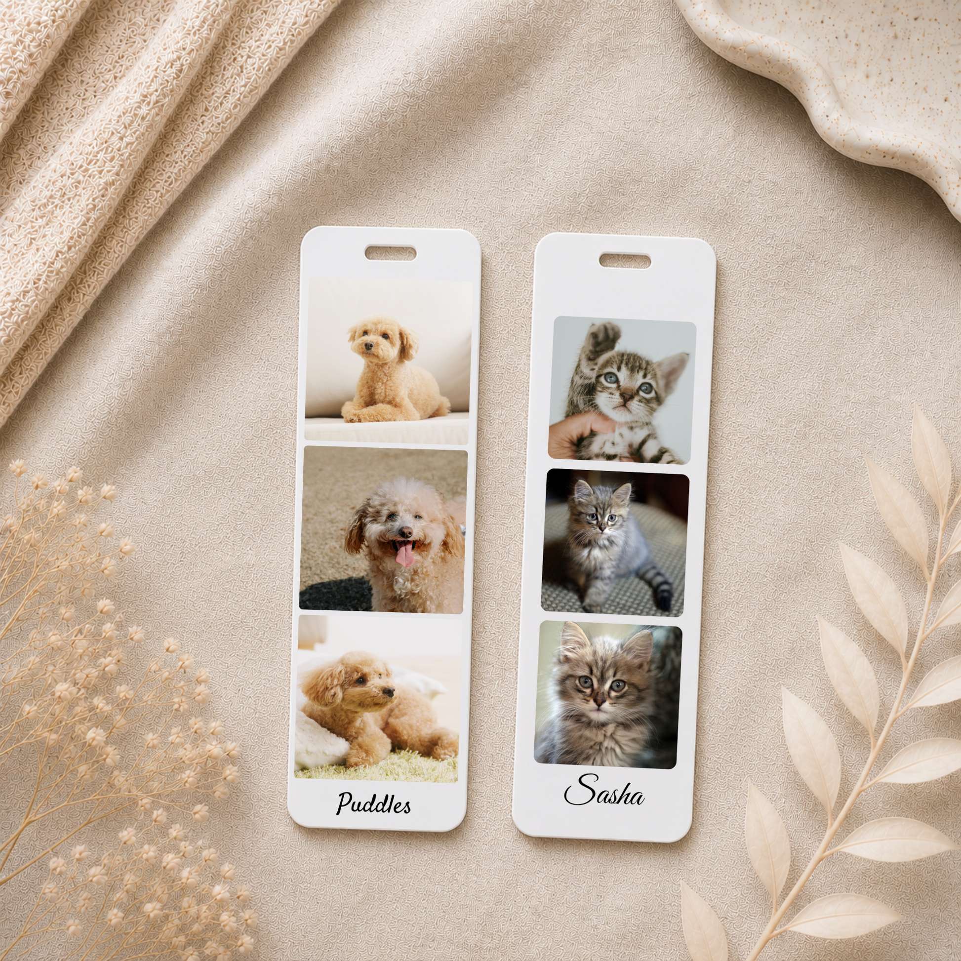 Pet Lover Personalised Photo Bookmark Australia Custom Photo Bookmark