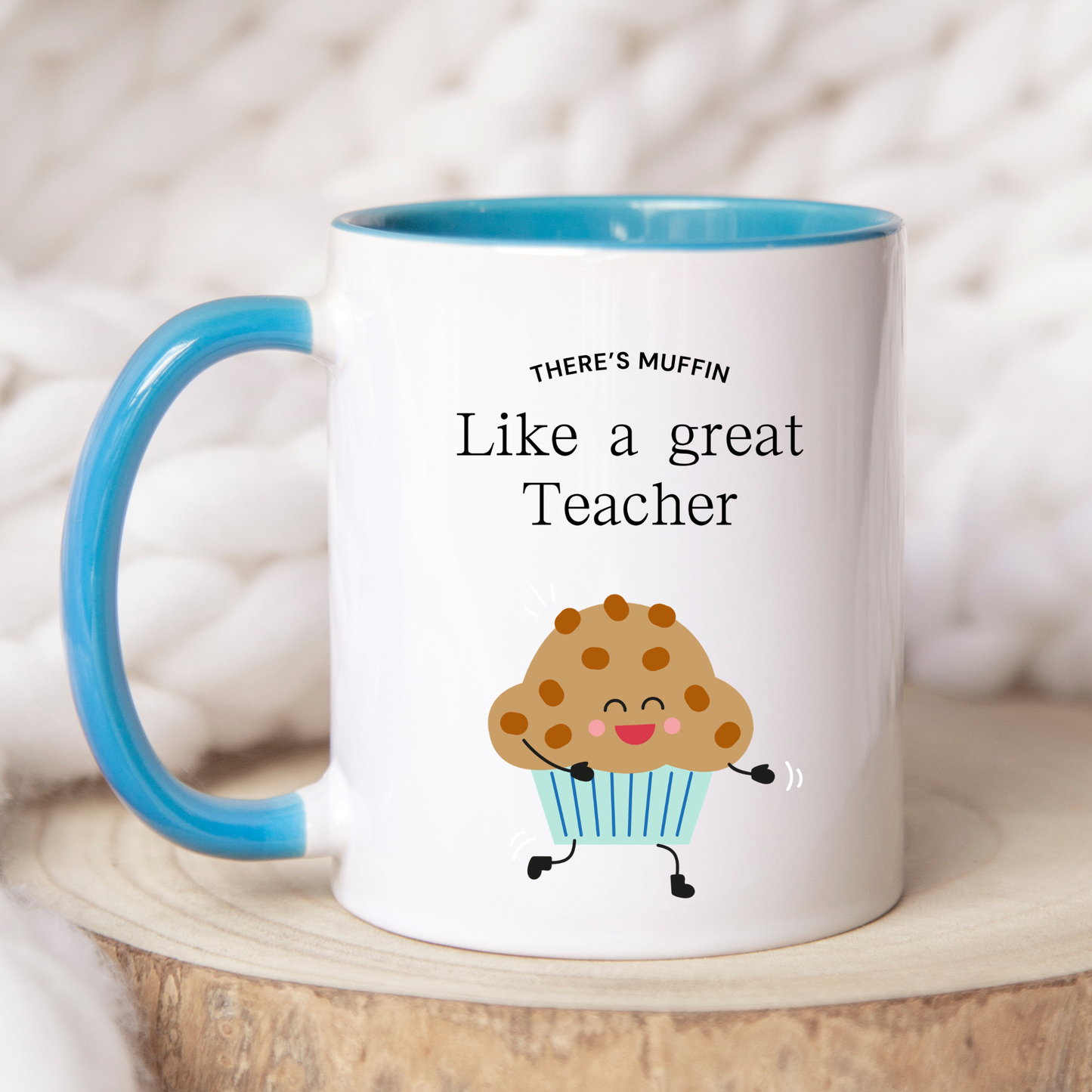 Personalised Teacher Mug There’s Muffin Like a Great Teacher. Custom Name Teacher Gift. Teacher Mug. Mugs for Teacher. Gifts for Teacher Mug