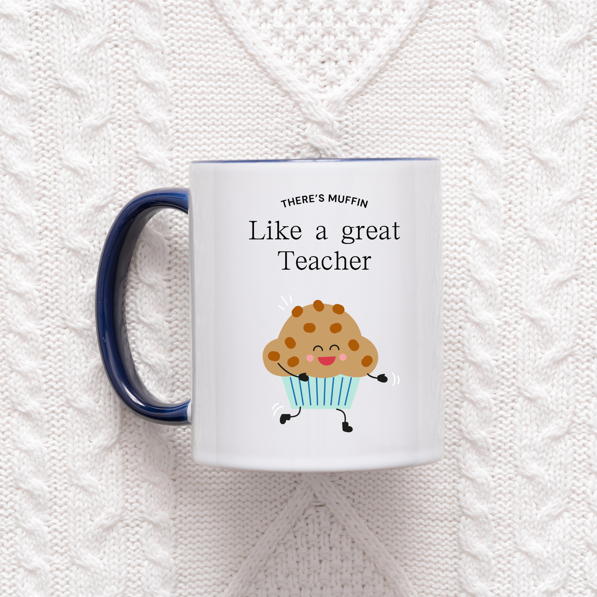 Personalised Teacher Mug There’s Muffin Like a Great Teacher. Custom Name Teacher Gift. Teacher Mug. Mugs for Teacher. Gifts for Teacher Mug