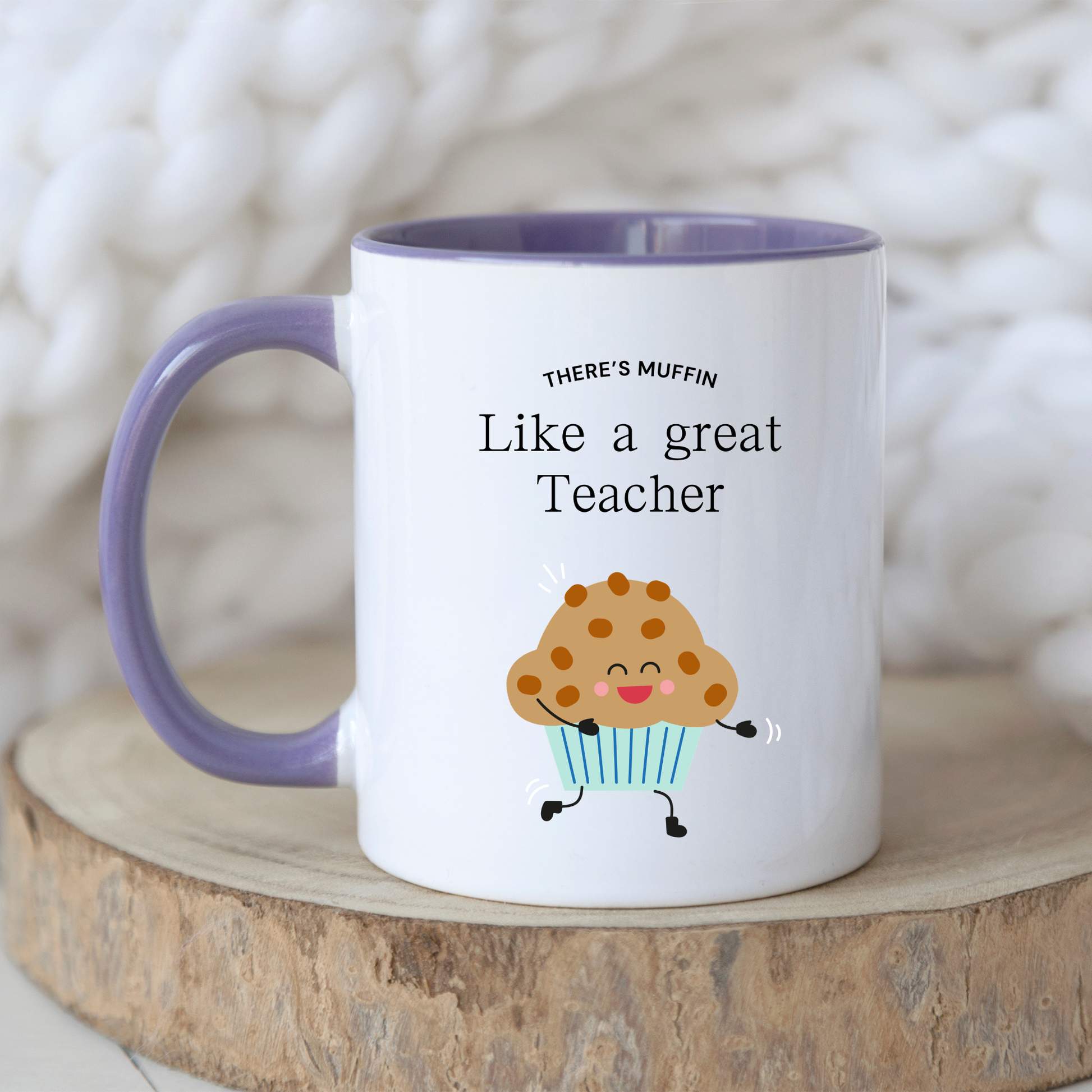 Personalised Teacher Mug There’s Muffin Like a Great Teacher. Custom Name Teacher Gift. Teacher Mug. Mugs for Teacher. Gifts for Teacher Mug
