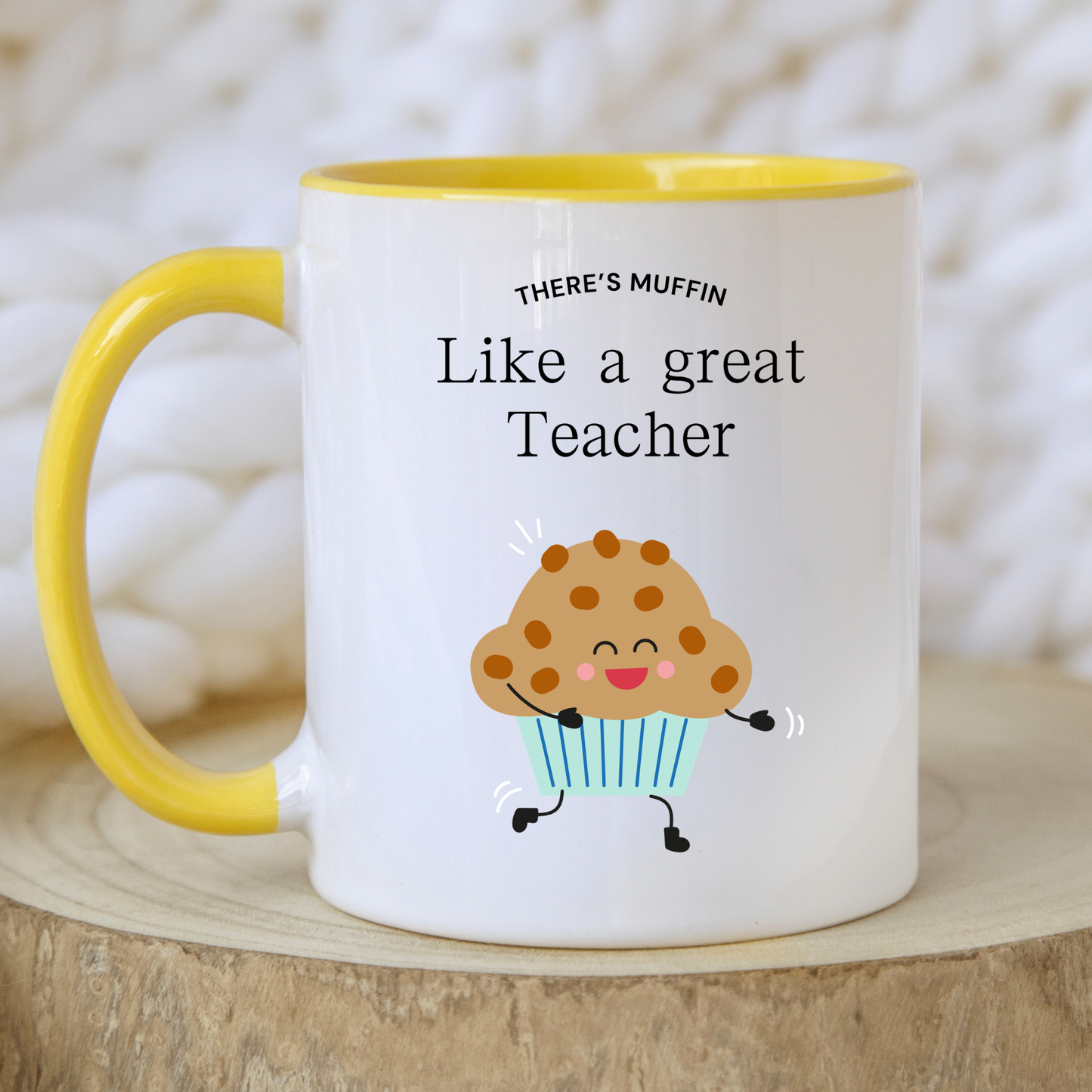 Personalised Teacher Mug There’s Muffin Like a Great Teacher. Custom Name Teacher Gift. Teacher Mug. Mugs for Teacher. Gifts for Teacher Mug