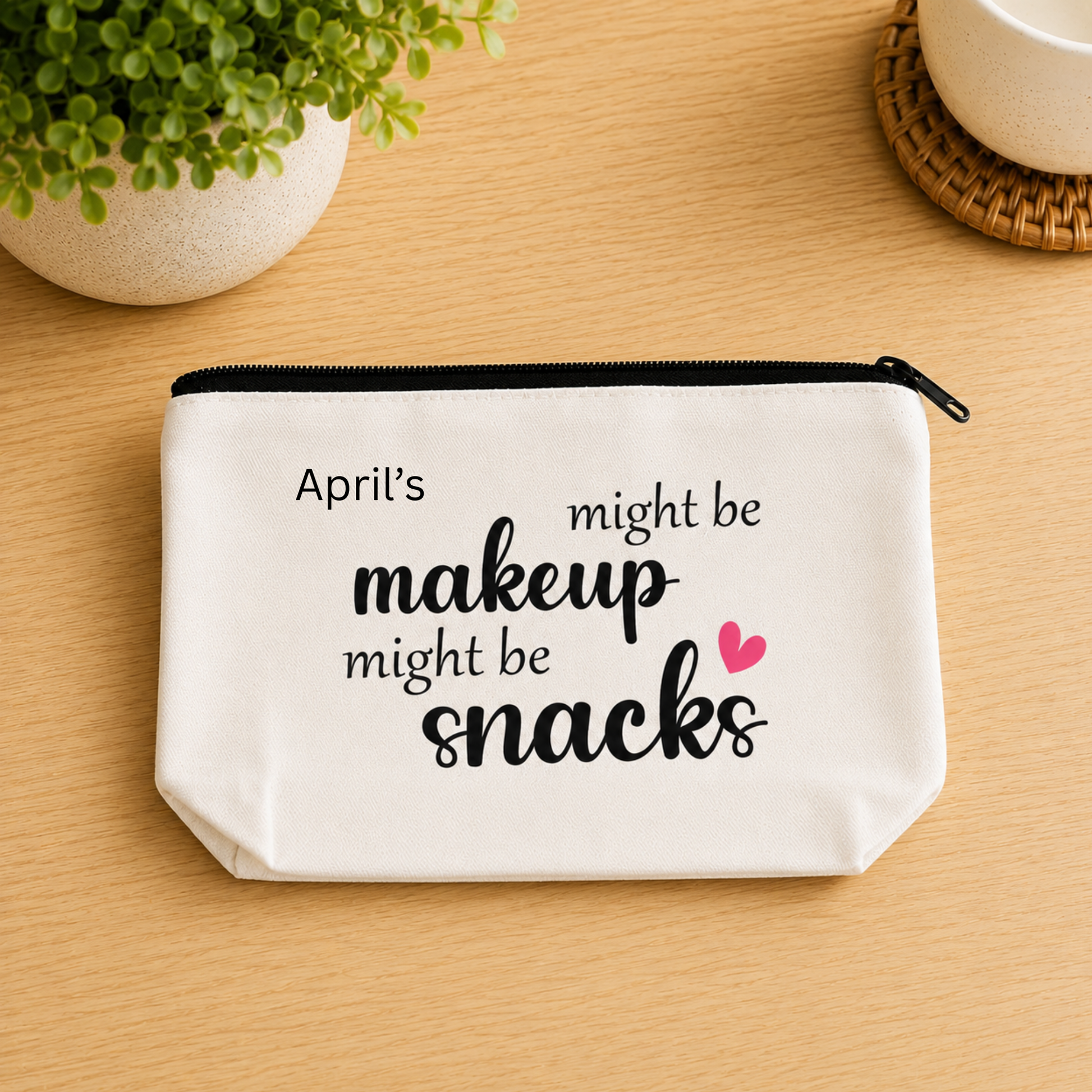 Might be makeup might be snacks bag