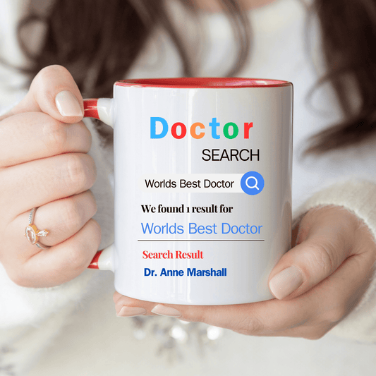 Worlds best doctor mug