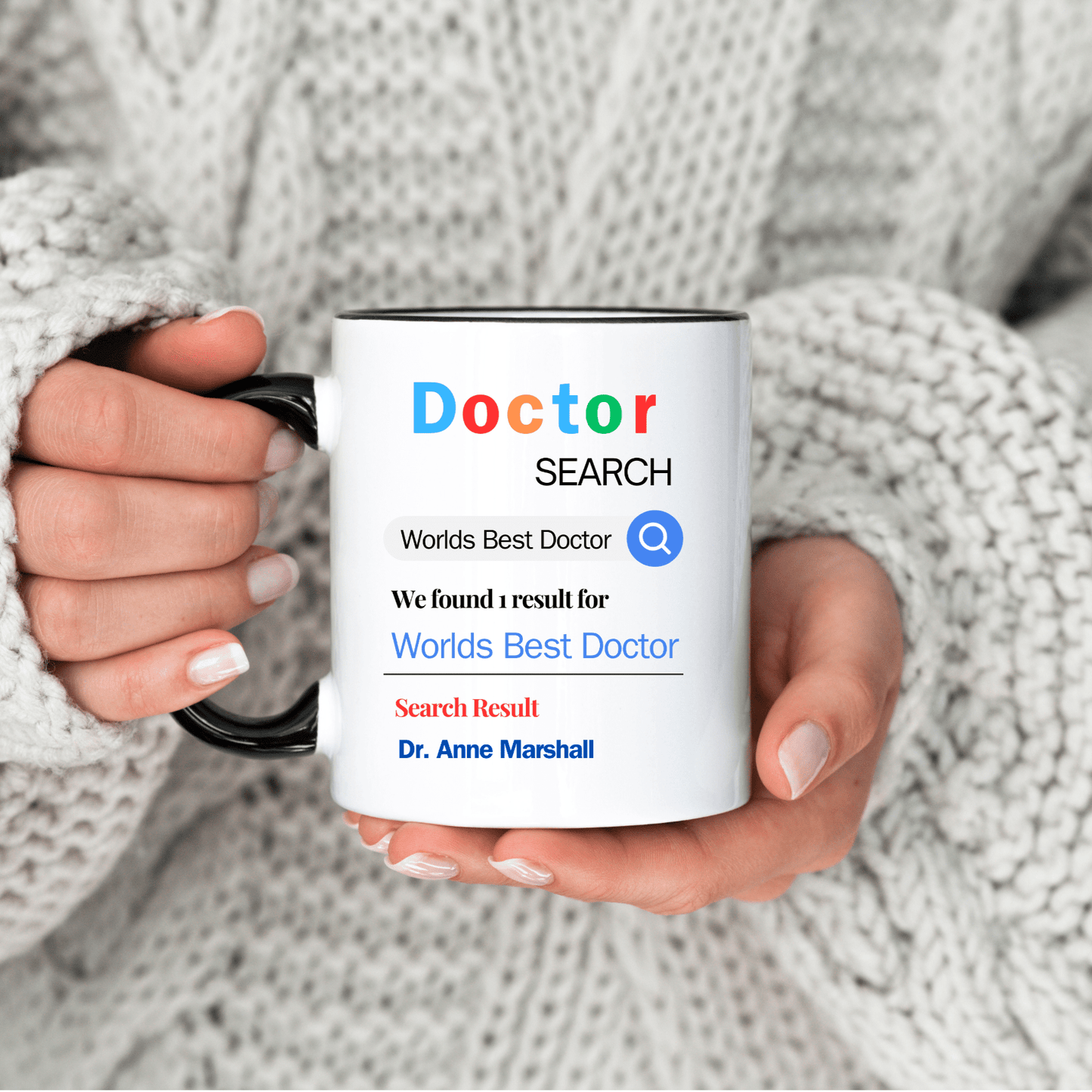 Worlds best doctor mug