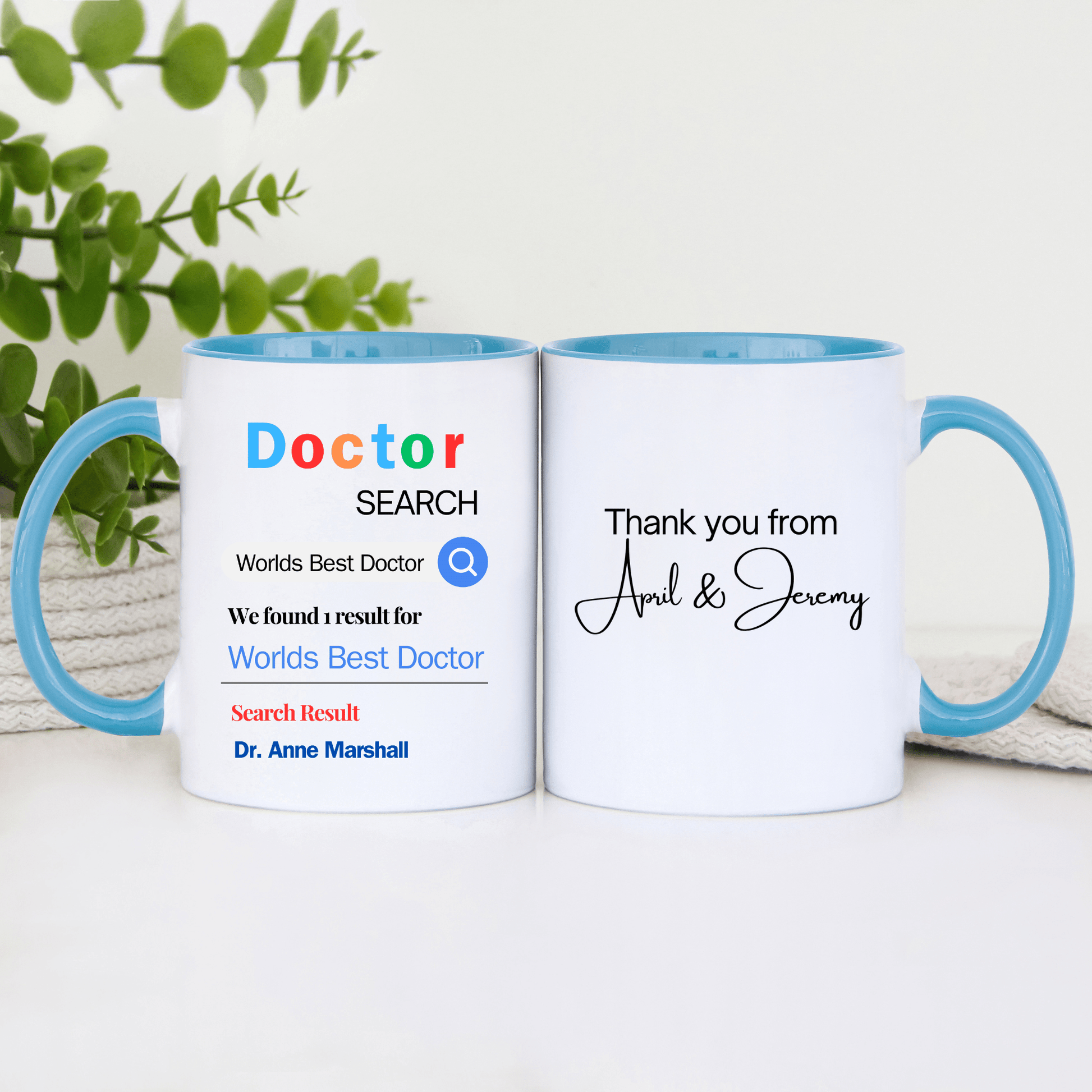 Worlds best doctor mug