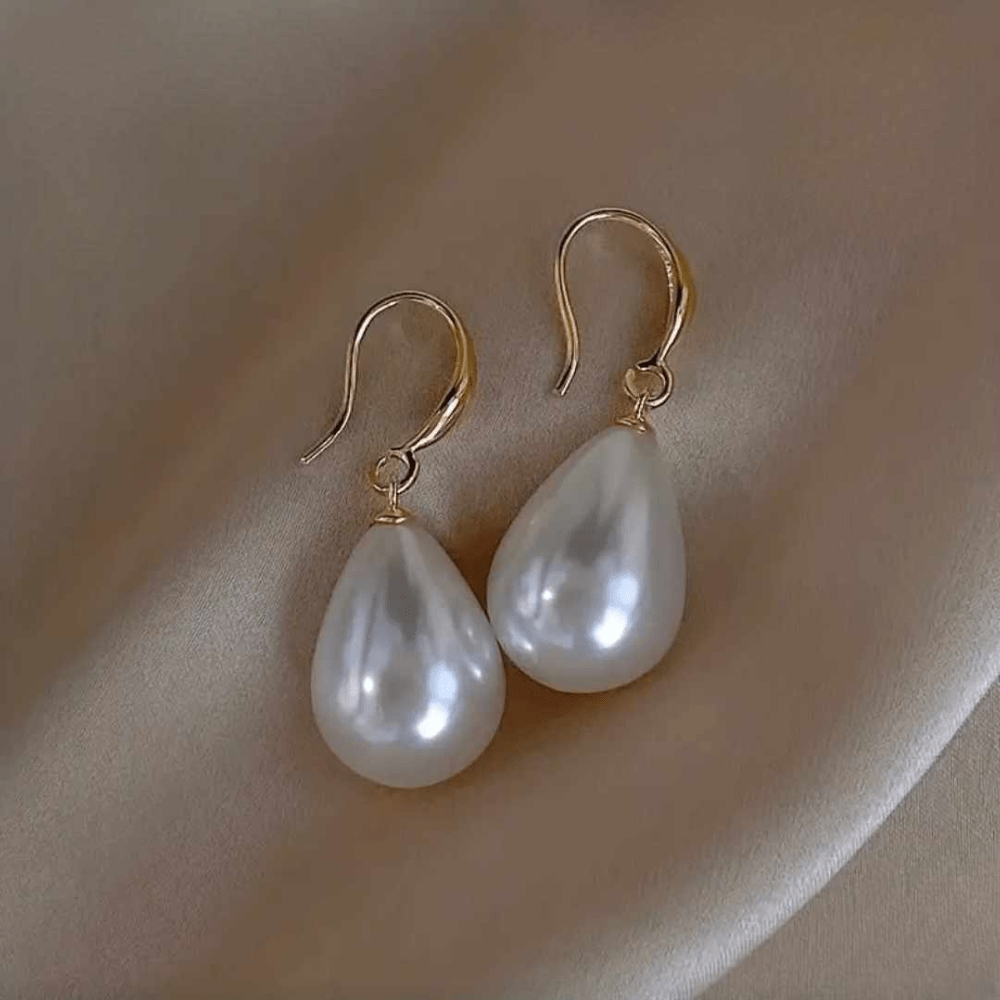 pearl earrings