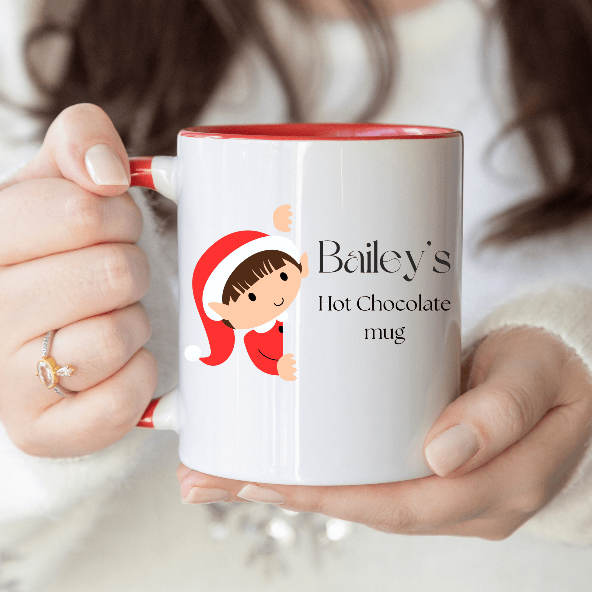 Kids Christmas Hot Chocolate Mug