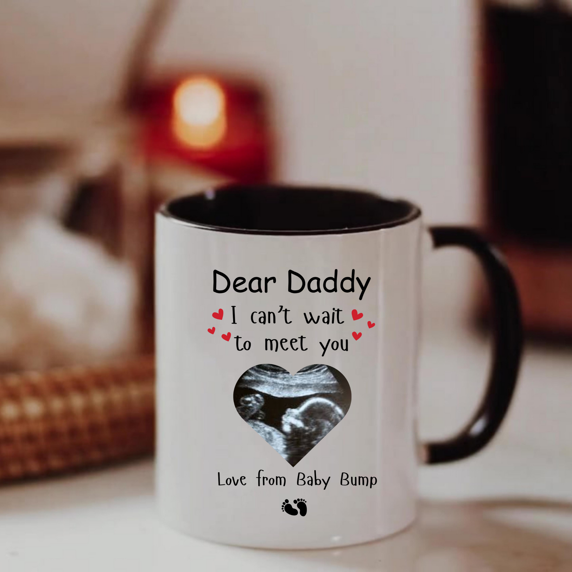 baby reveal gift for dad