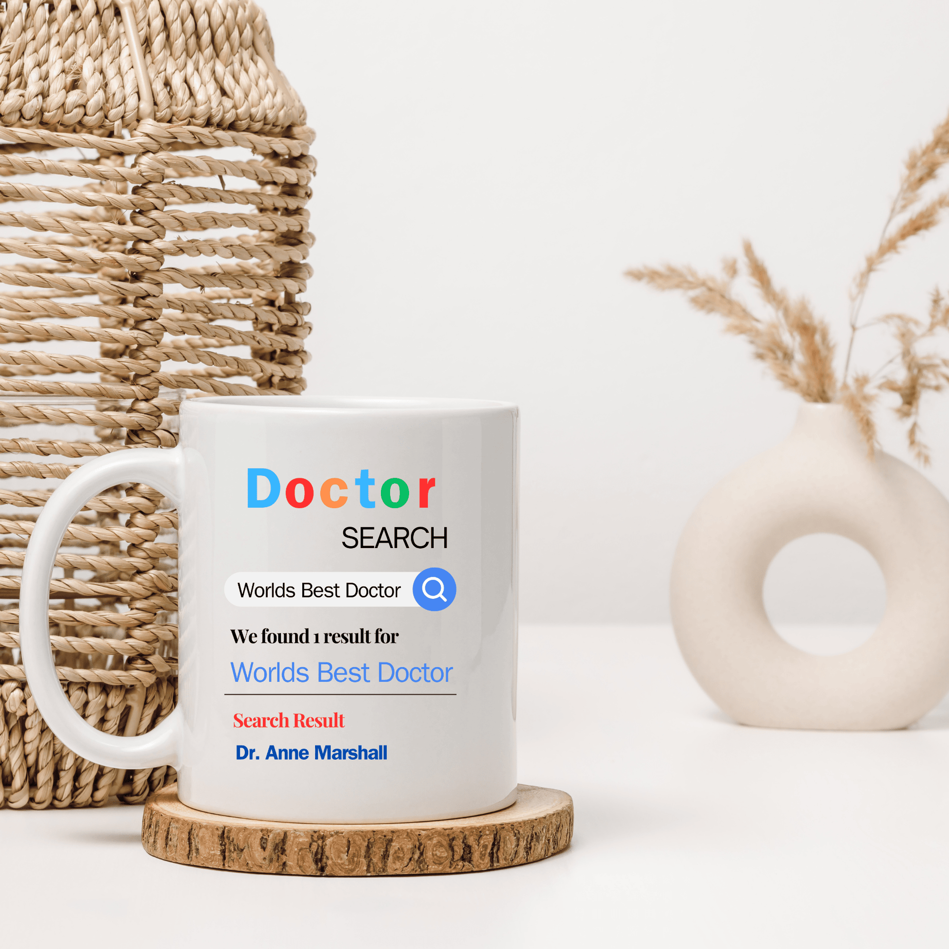 Worlds best doctor mug